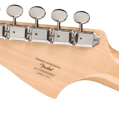SQUIER - Paranormal Strat-O-Sonic Laurel Fingerboard Black Pickguard Crimson Red Transparent - 0377035538 image 6