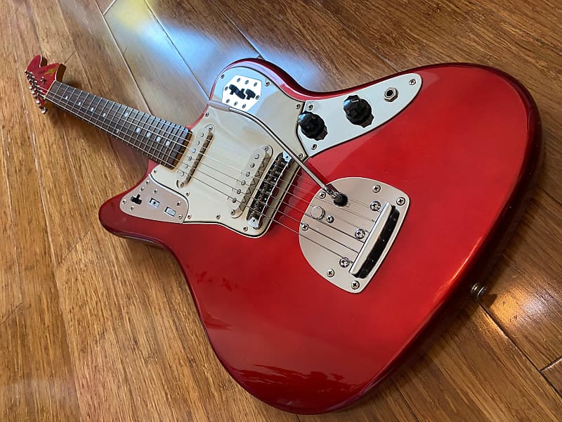Very Rare Greco Jaguar vintage 1980 'Super Real' Candy Apple