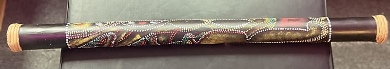 Pearl Hand-Painted Bamboo Rainstick (PBRSP-32) - Hidden Spirit image 1
