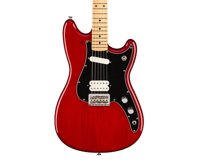 Used Fender Player Duo-Sonic HS - Crimson Red Transparent w/ Maple FB |  Reverb