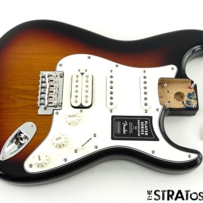 Fender Player HSS Stratocaster Strat Full LOADED BODY Guitar 3TS image 1