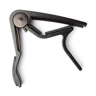 Dunlop Curved Trigger Capo for Acoustic, Black for sale