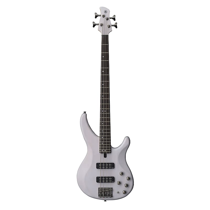 Mint Yamaha TRBX504 4-String HH Bass, Rosewood Fretboard, Translucent White image 1