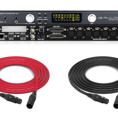 Grace Design M108 | 8 Channel Remote Control Mic Pre w/ AES, ADAT + USB A/D | Pro Audio LA image 1