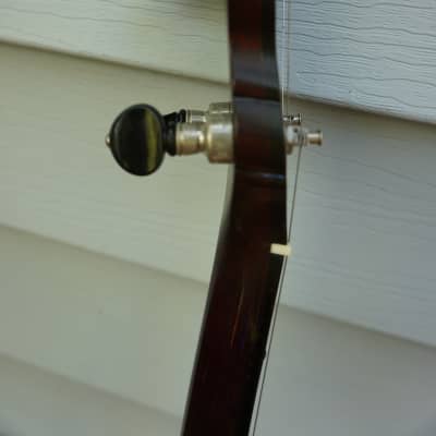 Mike Ramsey Fairbanks Electric Open Back Banjo Mahogany Whyte Laydie Tone Ring Hand Made Old Time image 7