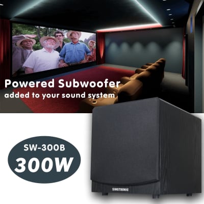 Singtronic 1500W Karaoke Speaker/Amplifier System w/ 300W Subwoofer image 4