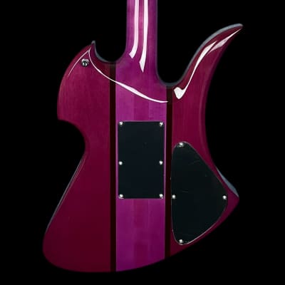 BC Rich Mockingbird Legacy ST With Floyd Rose Left Handed Transparent Purple image 7
