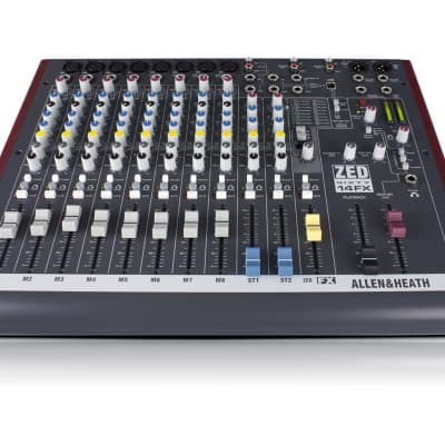 Allen & Heath ZED60-14FX Multipurpose 14-Channel Portable Mixer with FX and USB Port image 3