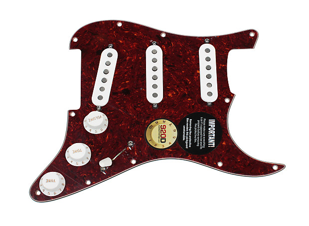 920D Custom Shop 18-10-10 Fender Custom Shop '69 Loaded Strat Pickguard image 1