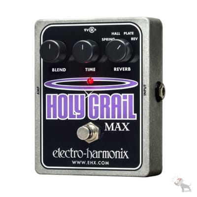 Electro-Harmonix Holy Grail Max Variable Reverb Guitar Effects Pedal image 2