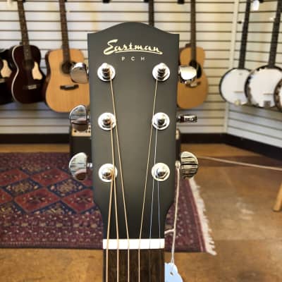 Eastman PCH1-OM Solid Top Orchestra Model Acoustic Classic Finish w/Padded Gig Bag image 7