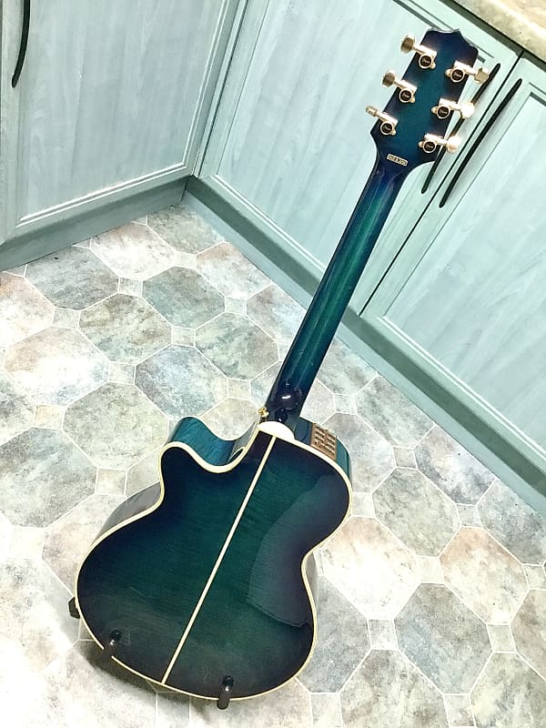 Takamine EF391MB Electro/Acoustic Guitar. All Solid Maple Body. C/W  Original Case | Reverb