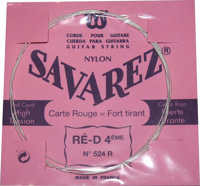 Corde Guitare Carte Rouge RE (4) 524R Tirant Fort