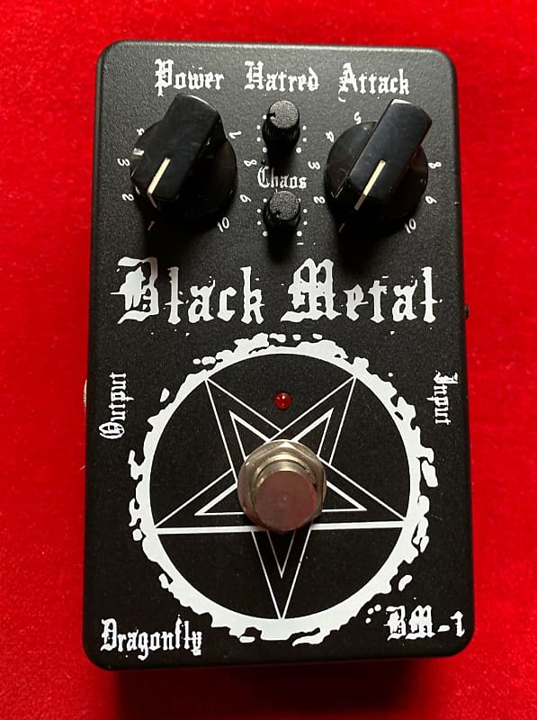 Dragonfly Effectors Concept Pedal BM-1 Black Metal | Reverb