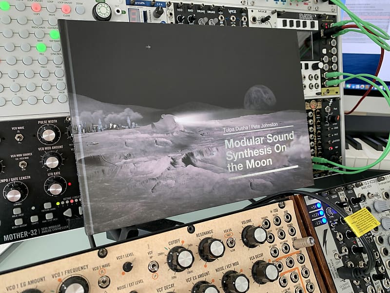 Modular Moon Modular Sound Synthesis On The Moon Hard Cover Book [Three Wave Music] image 1