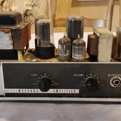 Filmosound 385 Amp 6V6 12AX7 Original image 4