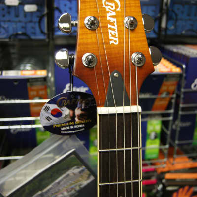 Crafter SA-TMVS L/H semi acoustic guitar left hand model - made in Korea image 12