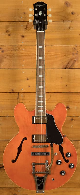 Epiphone ES-335 Bigsby | Watermelon Red | Reverb