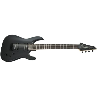 Jackson JS Series Dinky Arch Top JS22-7 DKA HT 7-String Guitar, Satin Black image 3