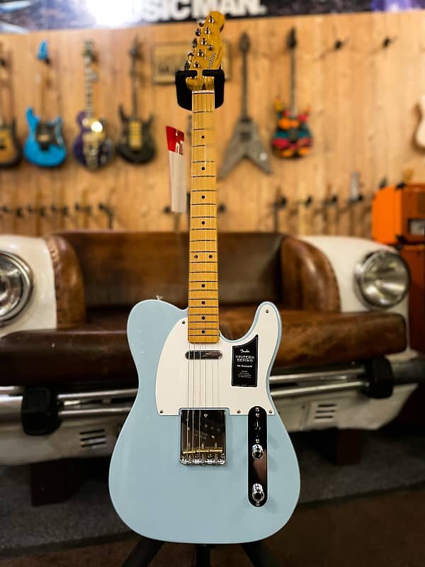 Fender Vintera '50s Telecaster, Maple Fingerboard, Sonic Blue - 3380 Gramm