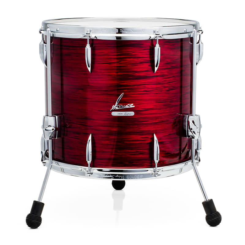 Sonor Vintage 14x12" Vintage Red Oyster Floor Tom Drum | Worldwide Ship | NEW Authorized Dealer image 1