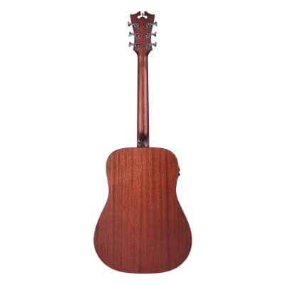 D'Angelico Premier Lexington LS A/E Guitar - Mahogany Satin image 5