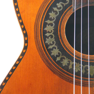 Sentchordi Hermanos ~1880 - an excellent classical guitar made in Spain during Torres' lifetime - video! image 3
