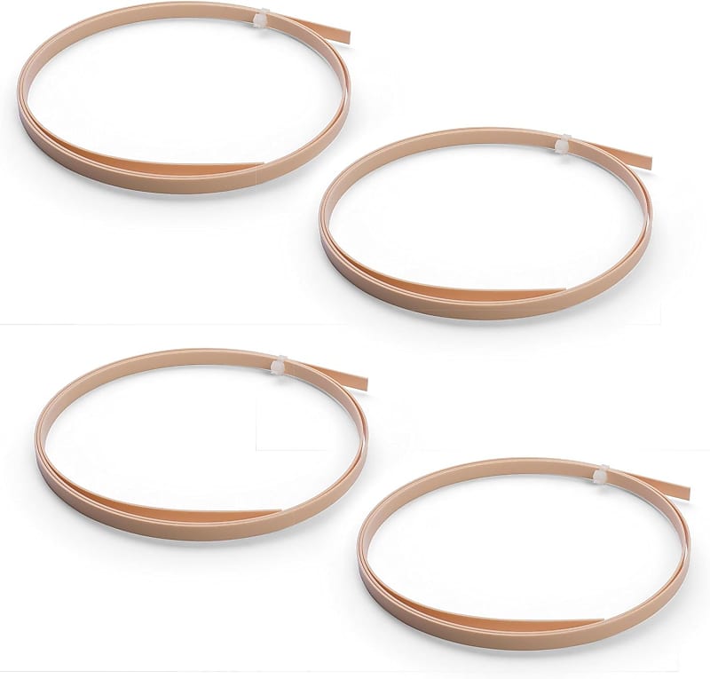 StewMac White ABS Plastic Binding, 65 Inches (1651mm) Long By | Reverb