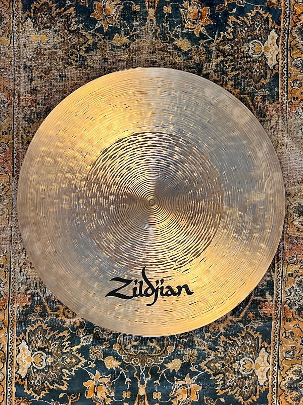 UNIQUE ZILDJIAN K CONSTANTINOPLE PROTOTYPE Hi Bell FLAT RIDE 22” 2626 g