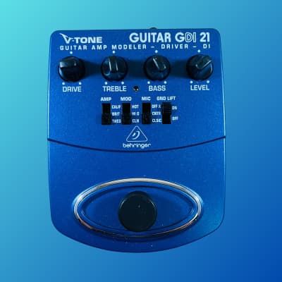 Reverb.com listing, price, conditions, and images for behringer-gdi21-guitar-amp-modeler-di