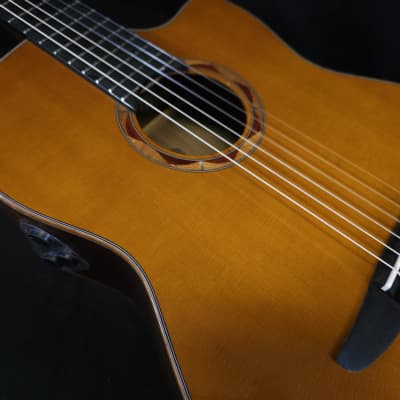 Yamaha NCX3C Nylon String Acoustic Electric Classical Guitar w/Reinforced Carry Bag image 12