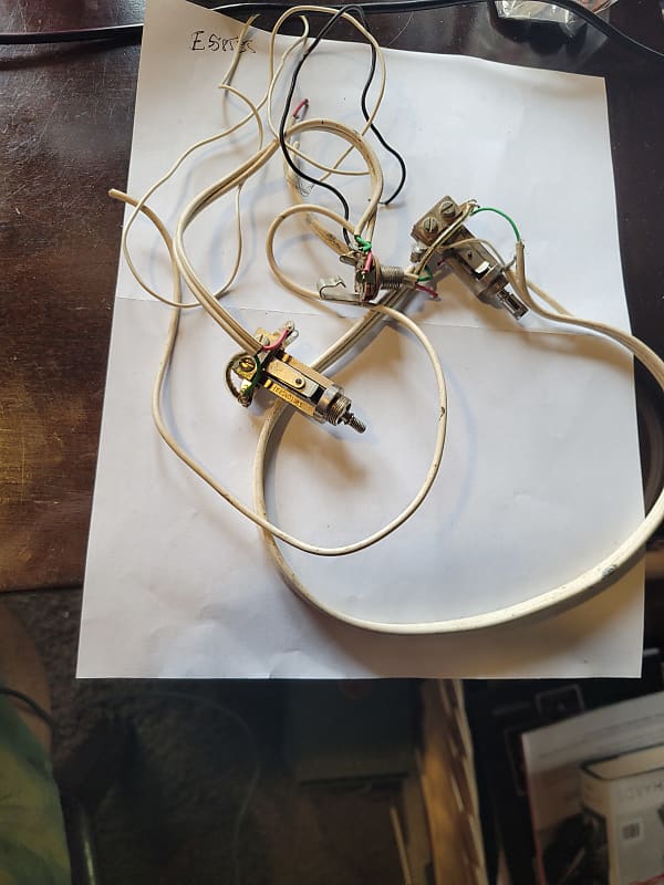 Gretsch Vintage Wiring Harness Remnant 60's white Reverb