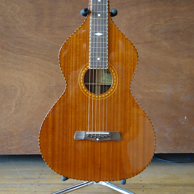 Gold Tone SM-Weissenborn Solid Mahogany Hawaiian Style Acoustic Slide Guitar Natural image 1