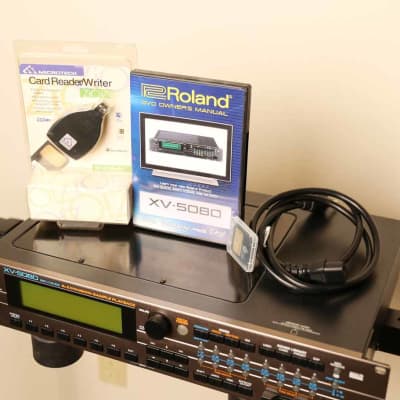 Roland XV-5080 128-Voice Synth (2 SRX Cards + Extras) Max Memory
