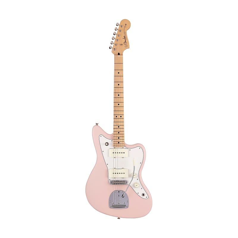 Fender Japan Junior Collection Jazzmaster Electric Guitar, Maple FB, Satin  Shell Pink | Reverb Denmark