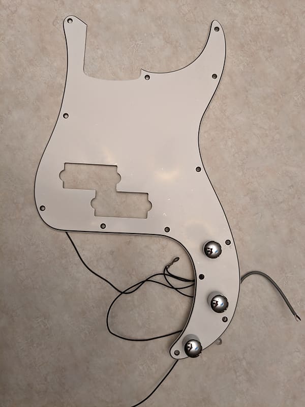 Squier p bass pickguard Reverb