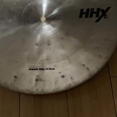 Sabian 14" HHX Groove Hi-Hat Cymbals (Pair) image 6