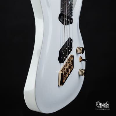 Ormsby SX GTR 6 string Multiscale 10th Anniversary 2019 Platinum Pearl Gloss image 7