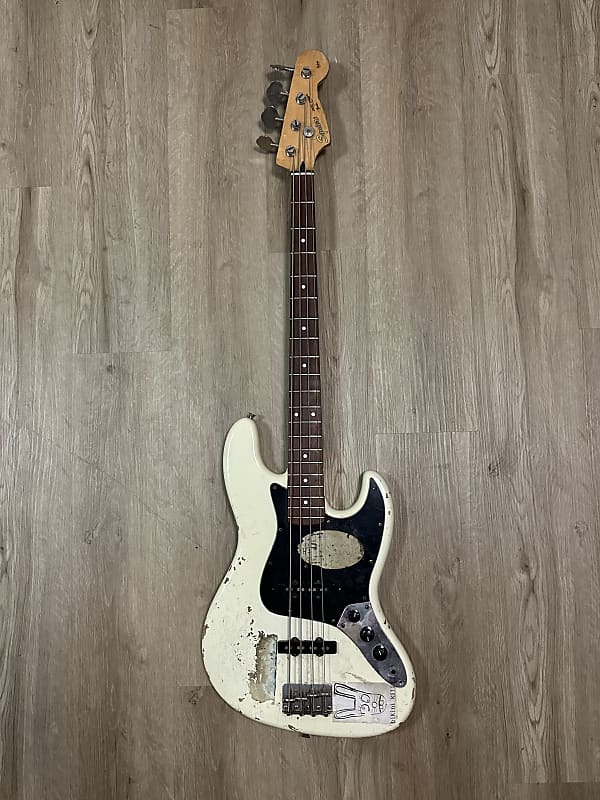 Fender Squire P Bass Made in Japan 1989 Relic Reverb