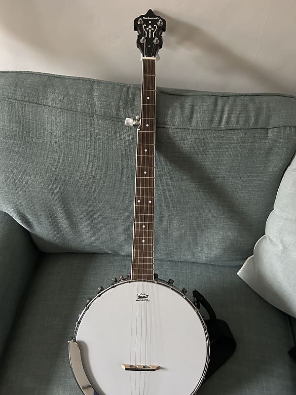 Richwood Master Series Open Back 5-String Folk Banjo RMB-405. Gig bag included image 1