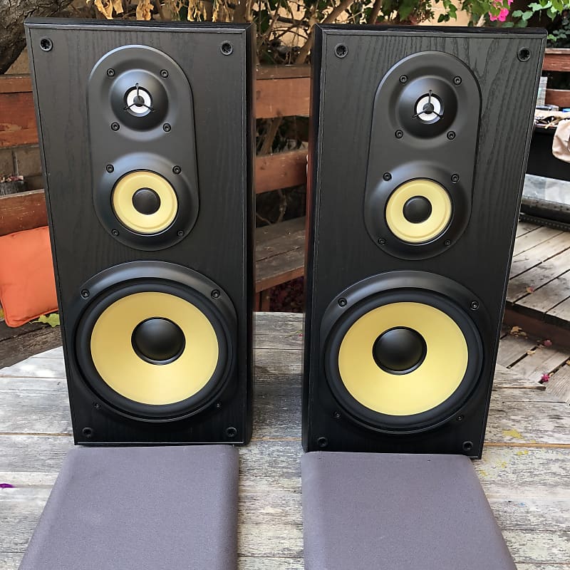 Sony Speakers SS-MB 350H 3-Way Set 2 shops Black Vintage 120w