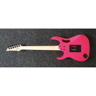 Ibanez JEMJRSPPK Steve Vai Signature Jem Jr Guitar - Pink image 5