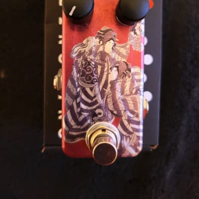 Reverb.com listing, price, conditions, and images for one-control-strawberry-red-overdrive