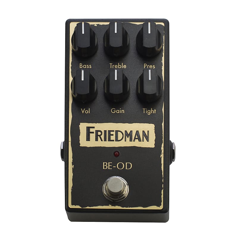 Friedman BE-OD Overdrive / Distortion Effects Pedal