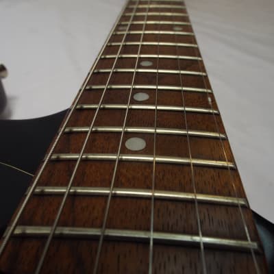 Memphis 302B 80's Black Guitar (((Very Nice))) image 8