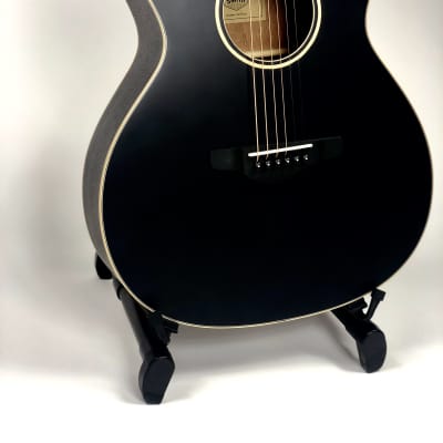 Sound Smith Memphis Black OM Acoustic-Electric Guitar 2020 Sati image 9