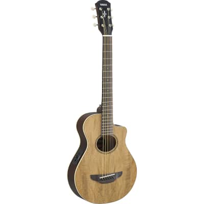 Yamaha APXT2EW Exotic Wood 3/4 Cutaway Acoustic-Electric Guitar in Natural with Gig Bag image 1