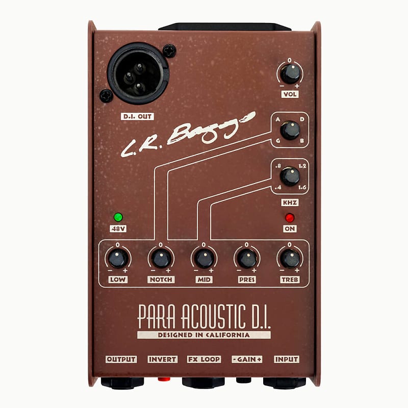 LR Baggs PARADI Acoustic Guitar Preamp Reverb