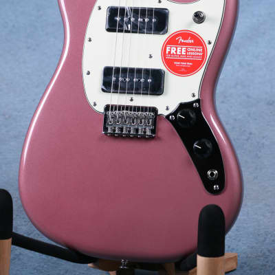 Fender Player Mustang 90 Burgundy Mist Metallic Electric Guitar (B