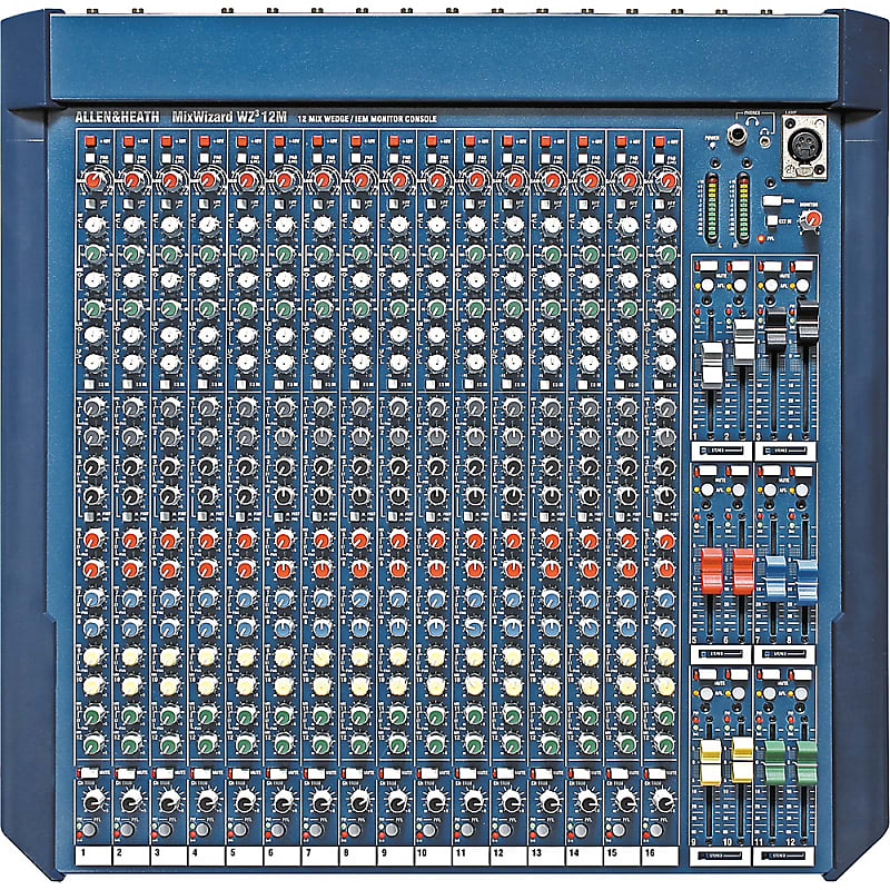 Allen & Heath MixWizard WZ3 12M 16-Input Monitor Mixer image 1